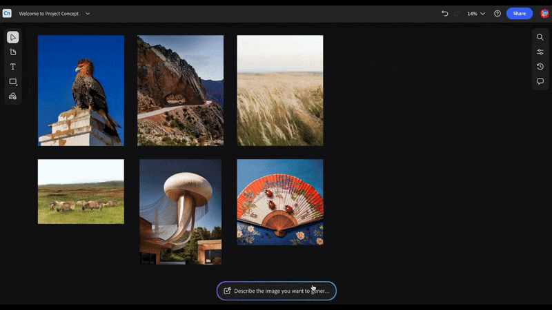 Can a computer help humans organize creative ideas? Firefly Boards is a new AI-first tool for ideation and moodboarding