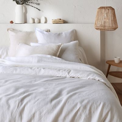 'I've now bought 3 different colours' – my favourite affordable linen bedding is currently half-price, and the 5-star reviews speak for themselves