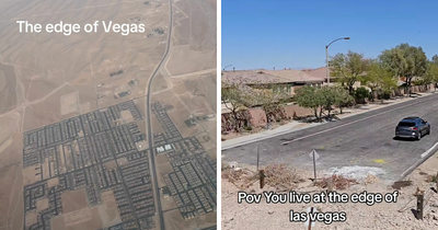 People Living On The Edge Of Vegas Stun Internet With TikToks Showing How The City Ends