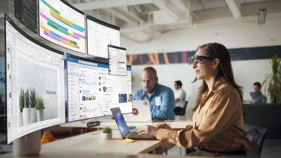 This Spacetop and AR glasses combo turns your Windows machine into a spatial computer that you'll have to see to believe