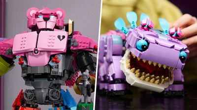 New Lego Fortnite sets get weird with massive Mecha Team Leader that's bigger than Lego Optimus Prime, as well as a Klombo model