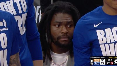 TNT Made Sure to Locate Isaiah Stewart in Street Clothes During Knicks-Pistons Scuffle