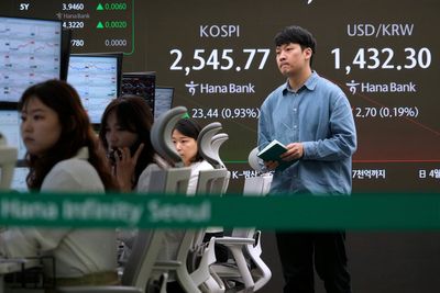 Asian shares soar after Wall Street rallies into a 3rd day