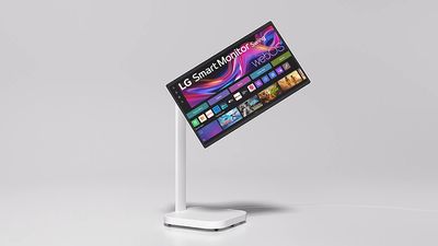 LG just launched a 32-inch 4K touchscreen monitor that has wheels and can even run Microsoft Office - just a shame it is not remote controlled