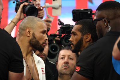 Eubank Jr vs Benn weigh-in LIVE: Eubank speaks out about huge fine – and glove dispute follows
