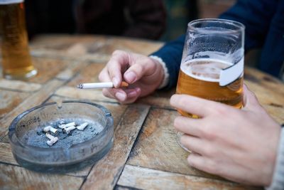 Effects of smoking, drinking and lack of exercise hit at this age