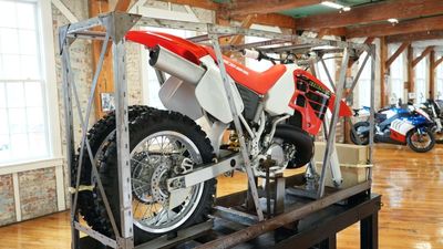 This Still-in-the-Crate Honda Dirt Bike Was Just Sold for $80,000, No Seriously