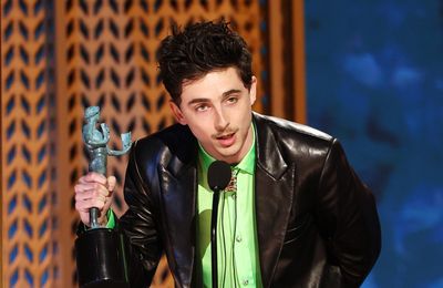 Timothee Chalamet makes surprise visit to old school