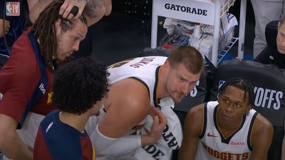 Frustrated Nikola Jokic Caught Yelling on the Bench During Blowout Loss to Clippers