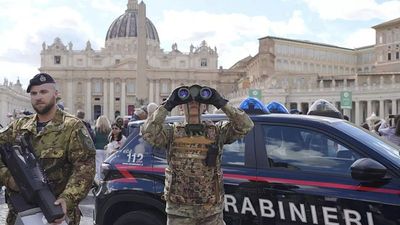 The impressive security measures at Pope Francis' funeral, from anti-drone bazookas to Eurofighters