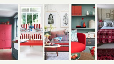 What is the unexpected red theory? Interior designers explain the trend – sharing 5 creative ways to use it in your home