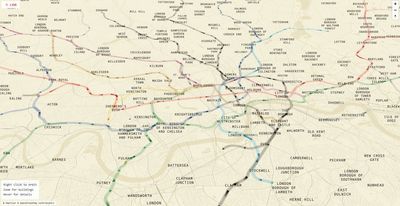 New version of London Tube map that means you could never wait for another train