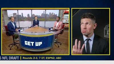 Dan Orlovsky Refuses to Let Hotel Fire Alarm Stop NFL Draft Discussion on 'Get Up'