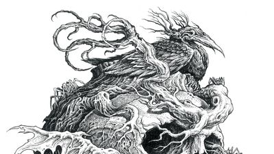 Discover how this artist's surreal illustrations explore a dread and wonder at the power of nature