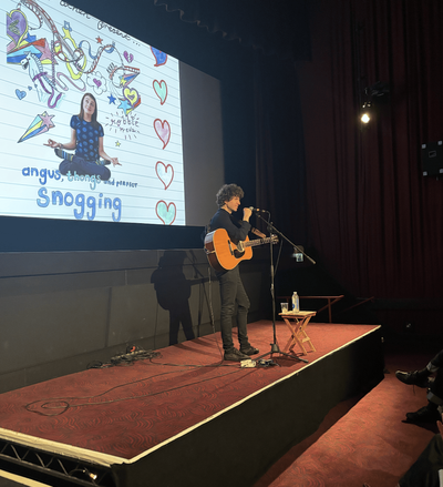 British rock star shocks movie-goers with surprise gig to help save London’s iconic Prince Charles Cinema