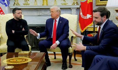 Ukraine has exposed Trump’s true identity: as a vandal, an autocrat, a gangster and a fool