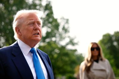 Trump’s two-word verdict on Pope Francis’ funeral as he departs for Rome