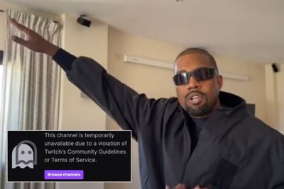 Kanye West Banned From Twitch in Seven Minutes After Repeatedly Declaring 'F--k These Jews'
