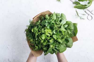 As the weather warms, make pesto