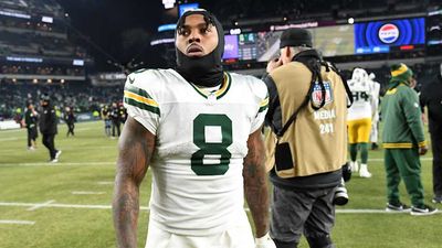 Josh Jacobs Reacts to Packers Finally Picking WR in First Round of Draft
