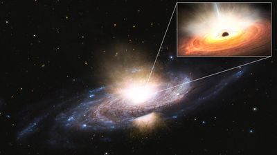 James Webb telescope reveals truth about 'impossible' black hole thought to be feeding at 40 times the theoretical limit
