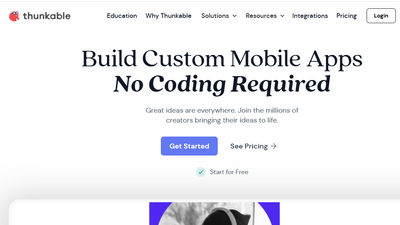 I tested Thunkable, a good point-and-click no-code app builder