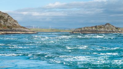 Corryvreckan whirlpool: Scotland's 'raging cauldron' that is named after a Norse king and said to house a witch