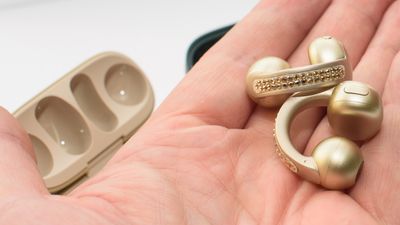 Moto's new open earbuds with Bose sound and Swarovski crystals make me want to listen to Diamonds & Pearls