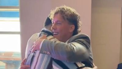 Abdul Carter, Jaxson Dart Share Cool Moment As Giants' First-Round Picks