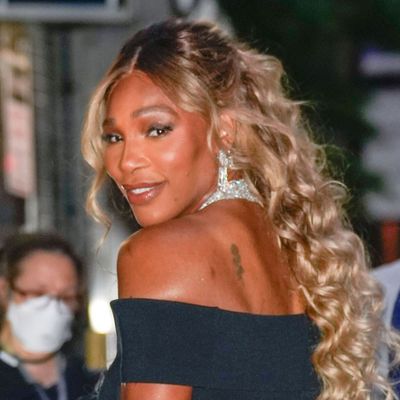 Serena Williams Subverts Old Hollywood Style in a Cut-Out Stella McCartney Dress and Diamond Choker