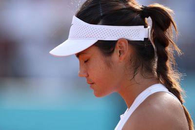 Emma Raducanu suffers second-round loss at Madrid Open as Katie Boulter is beaten in straight sets
