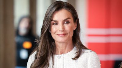 Queen Letizia’s cropped Maje blazer has all the elegance of Chanel and it’s got us shopping boucle styles