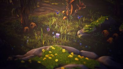 I was already sold on this cozy Metroidvania, and then I learned its cute space rovers are based on the devs' dogs: "We're constantly wiping our eyes during team meetings"