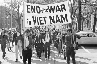 The end of the Vietnam War was also a turning point for protest songs