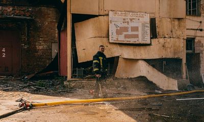 ‘I haven’t slept for two days’: Kharkiv residents reel from Russian attacks