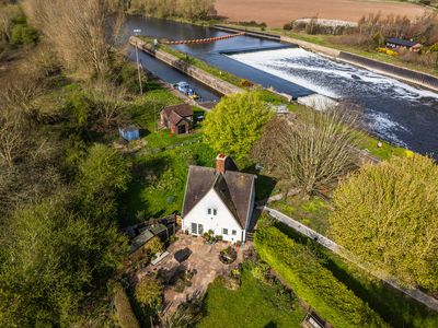Incredibly rare lock-keeper's cottage on own private island for sale for price of London flat