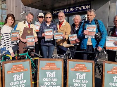 Row intensifies over cycle lane safety plan at dangerous roundabout in west London