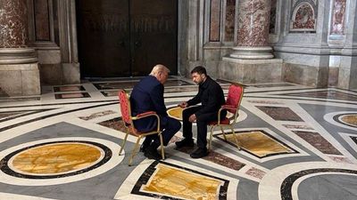 Trump and Zelenskyy speak at Pope Francis' funeral in 'potentially historic' meeting