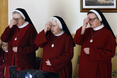 Irish ‘Red Nuns’ gather for funeral of Pope Francis