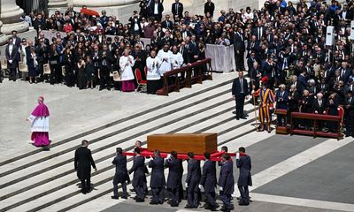 World bids farewell to Pope Francis with pilgrims and the powerful among 400,000 at funeral