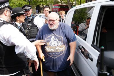 Vehicle appears to drive into Just Stop Oil protesters during London march