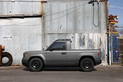 The Slate Auto pickup design is the antithesis of the Tesla Cybertruck