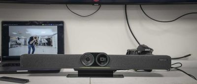 I tested this AI-powered webcam bar and it made my meetings feel like a live production