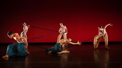 Detained Chinese immigrants carved their anguish into a wall a century ago. Those words inspired a ballet