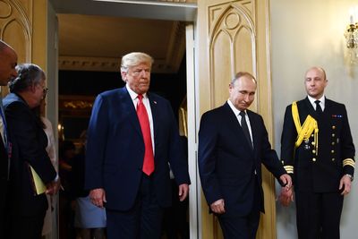 While in Rome, Trump sees the light