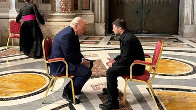 Zelensky, Trump discuss new path to peace at Pope’s funeral