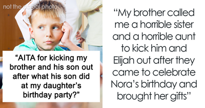 “Horrible Sister And Aunt”: Dad Can’t Believe His Spoiled Son Is Blamed For B-day Fiasco