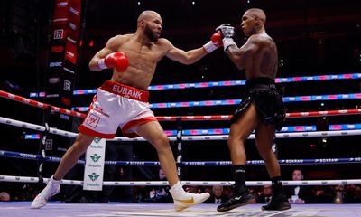 Chris Eubank Jr beats Conor Benn by unanimous decision after frenetic brawl