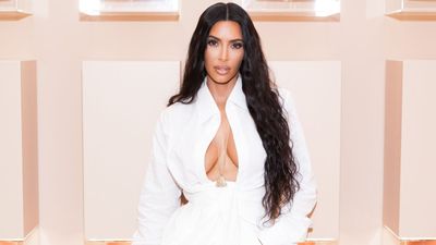 Kim Kardashian turns her living room into a 'work of art' with just one furnishing – it's an unexpected masterclass in adding interest to a minimalist scheme