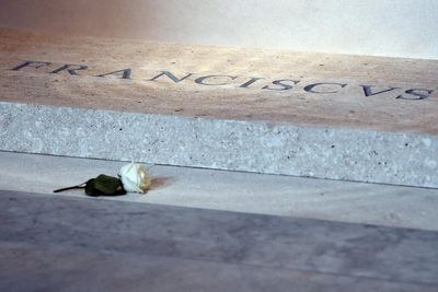 Pope Francis’s tomb seen for first time in images released by Vatican
